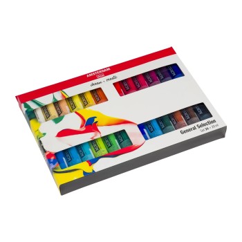 Amsterdam : Standart Akrilik Boya Seti : General Selection : 24 Renk x 20 ml