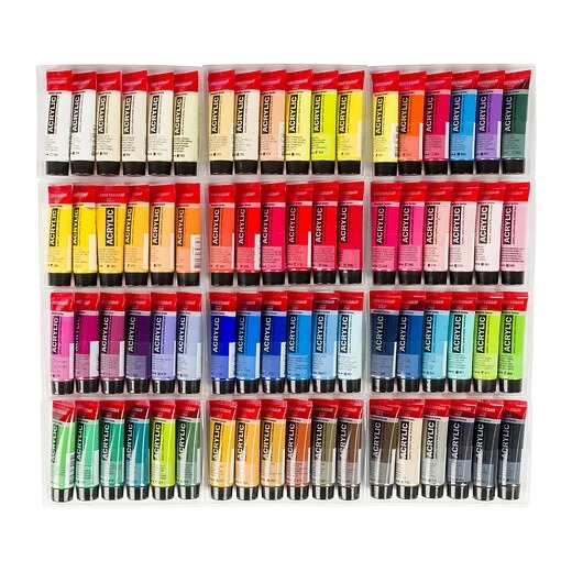 Amsterdam : Standart Akrilik Boya Seti : General Selection : 72 Renk x 20 ml