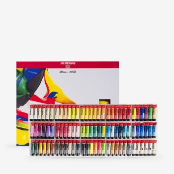 Amsterdam : Standart Akrilik Boya Seti : All Colors Set : 90 Renk x 20 ml