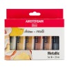 Amsterdam : Standart Akrilik Boya Seti : Metallic Set : 6 Renk x 20 ml