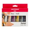 Amsterdam : Standart Akrilik Boya Seti : Portrait Set : 6 Renk x 20 ml