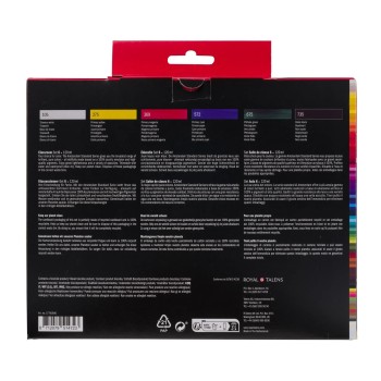 Amsterdam : Standart Akrilik Boya Seti : Clasroom Set : 6 Renk x 120 ml