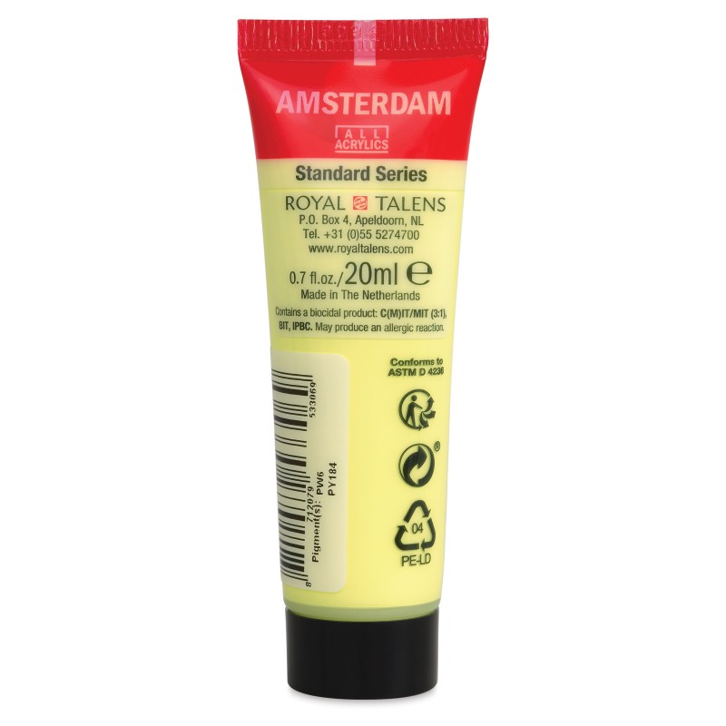 Amsterdam : Standart Akrilik Boya : 120 ml : Permanent Lemon Yellow Light