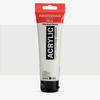 Amsterdam : Standart Akrilik Boya : 120 ml : Titanium White