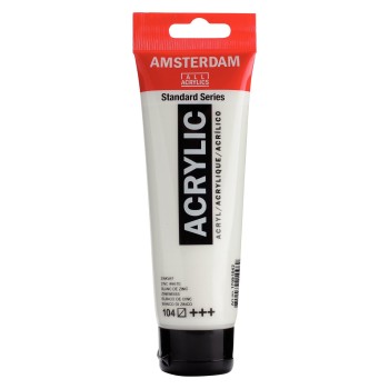 Amsterdam : Standart Akrilik Boya : 120 ml : Zinc White