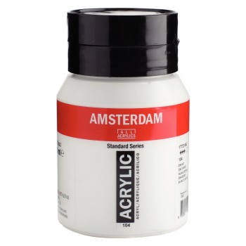 Amsterdam : Standart Akrilik Boya : 500 ml : Zinc White