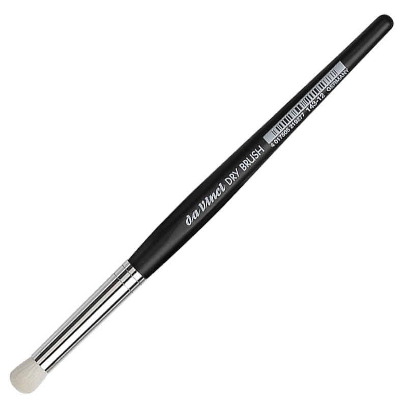 Da Vinci : Dry Brush : Yuvarlak Kaynaştırma Fırçası : Seri 143 : No.12