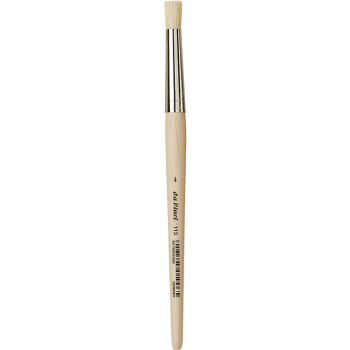 Da Vinci : Silindir Uçlu Stencil Şablon Fırçası : Seri 113 : No.4
