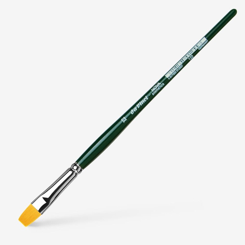 Da Vinci : Nova Sentetik : Düz Uçlu Fırça : Seri 122