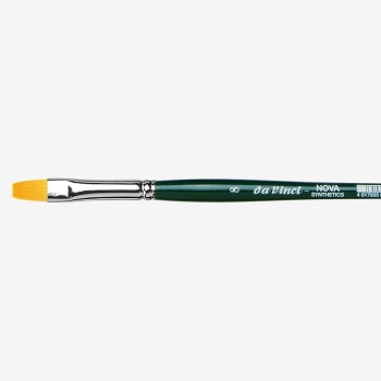 Da Vinci : Nova Sentetik : Düz Uçlu Fırça : Seri 122 : No.8