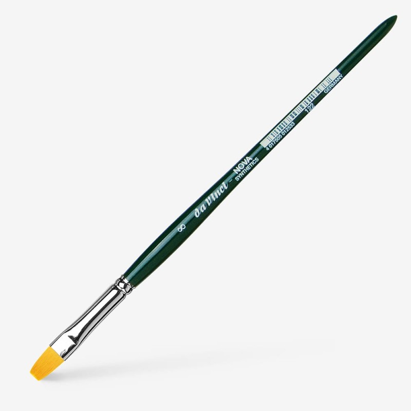 Da Vinci : Nova Sentetik : Düz Uçlu Fırça : Seri 122
