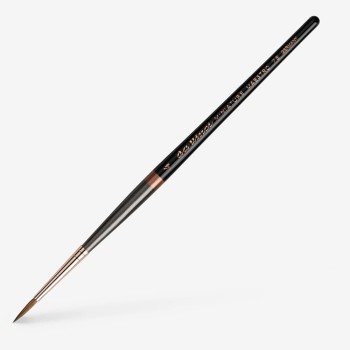 Da Vinci : Miniature Maestro : Kolinsky Yuvarlak Uçlu Sulu Boya Fırçası : Seri 76
