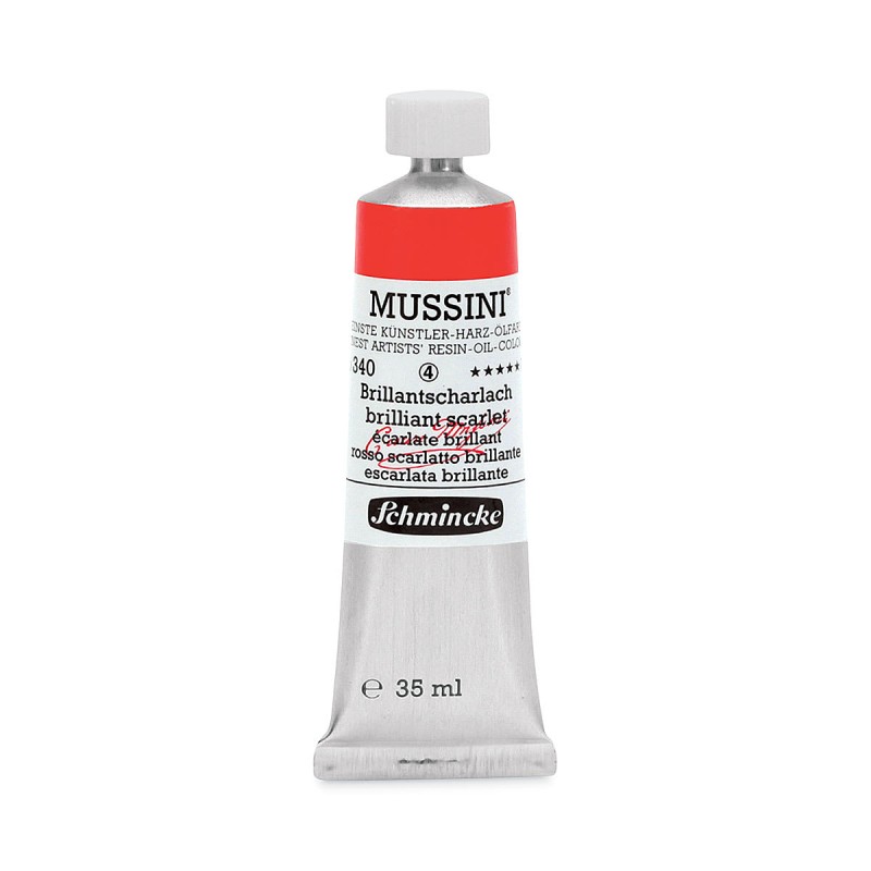 Schmincke : Mussini Yağlı Boya : 35 ml : Brilliant Scarlet