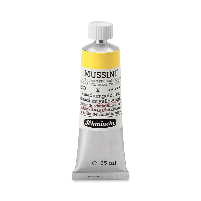 Schmincke : Mussini Yağlı Boya : 35 ml : Vanadium Yellow Light