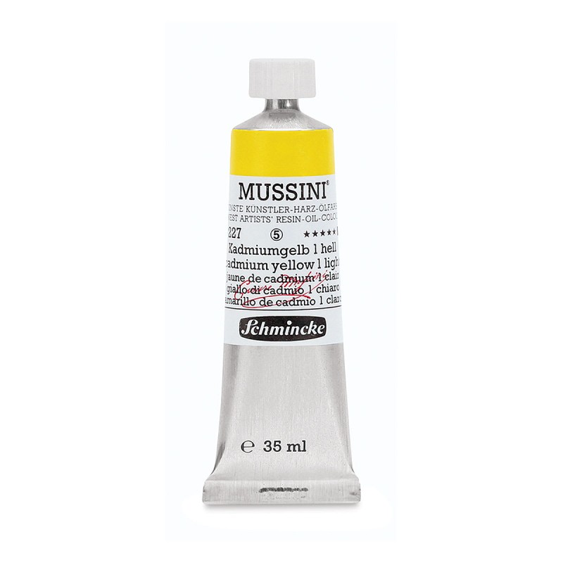 Schmincke : Mussini Yağlı Boya : 35 ml : Cadmium Yellow 1 Light