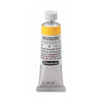 Schmincke : Mussini Yağlı Boya : 35 ml : Vanadium Yellow Deep