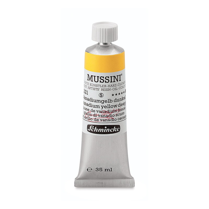 Schmincke : Mussini Yağlı Boya : 35 ml : Vanadium Yellow Deep