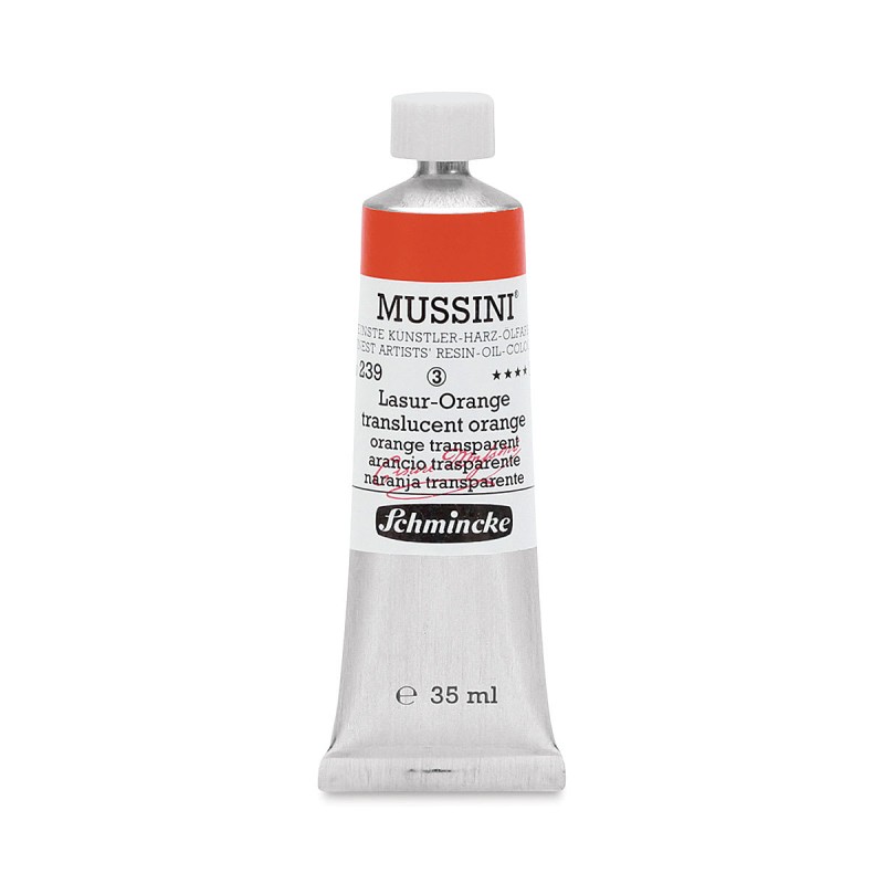 Schmincke : Mussini Yağlı Boya : 35 ml : Translucent Orange