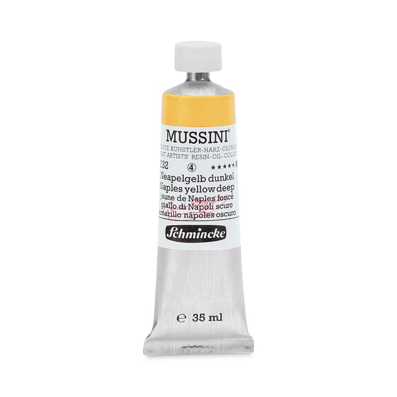 Schmincke : Mussini Yağlı Boya : 35 ml : Naples Yellow Deep