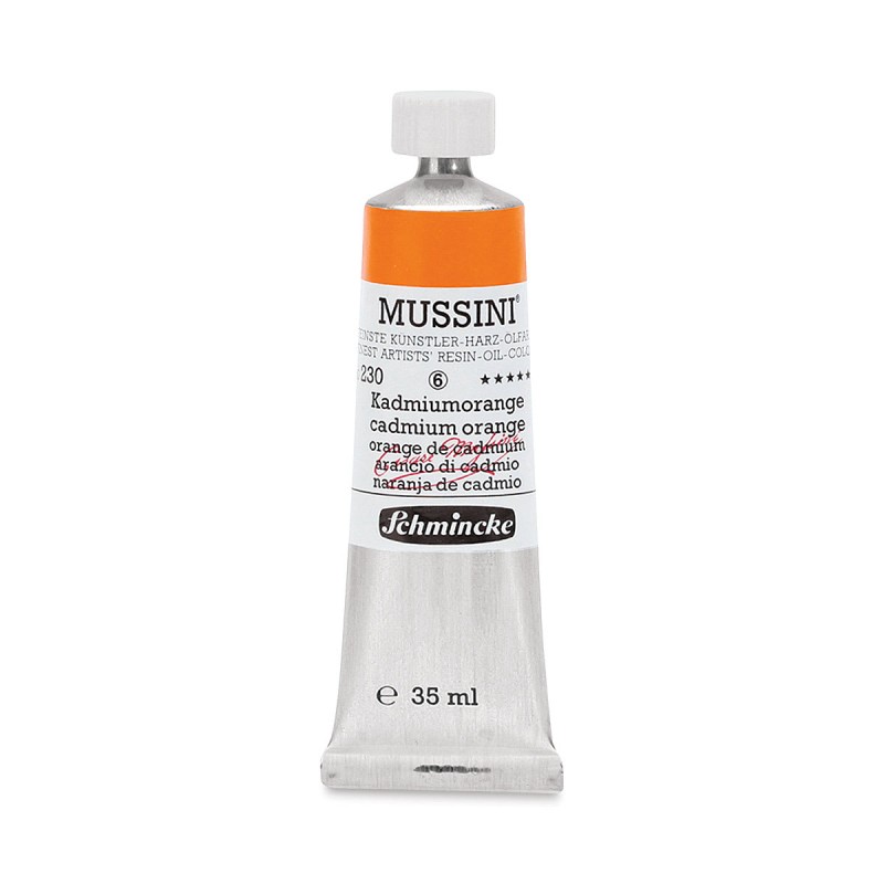 Schmincke : Mussini Yağlı Boya : 35 ml : Cadmium Orange