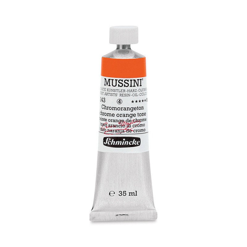 Schmincke : Mussini Yağlı Boya : 35 ml : Chrome Orange Hue