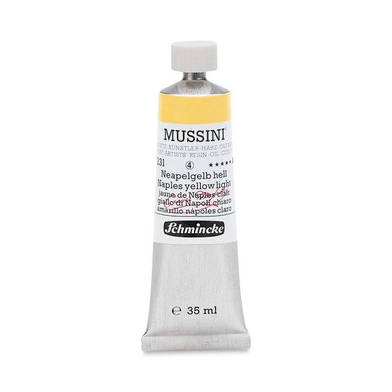Schmincke : Mussini Yağlı Boya : 35 ml : Naples Yellow Light