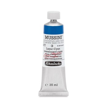 Schmincke : Mussini Yağlı Boya : 35 ml : Translucent Cyan