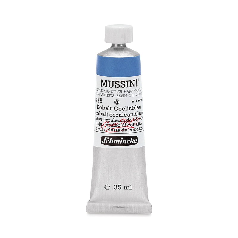 Schmincke : Mussini Yağlı Boya : 35 ml : Cobalt Cerulean Blue