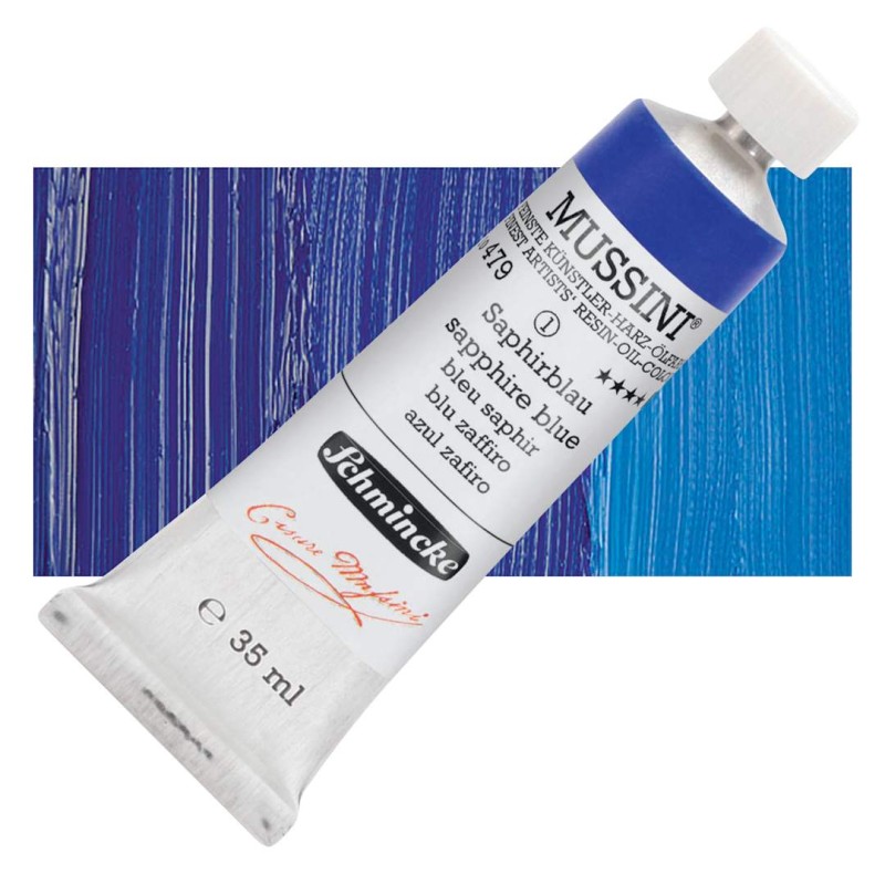 Schmincke : Mussini Yağlı Boya : 35 ml : Saphire Blue