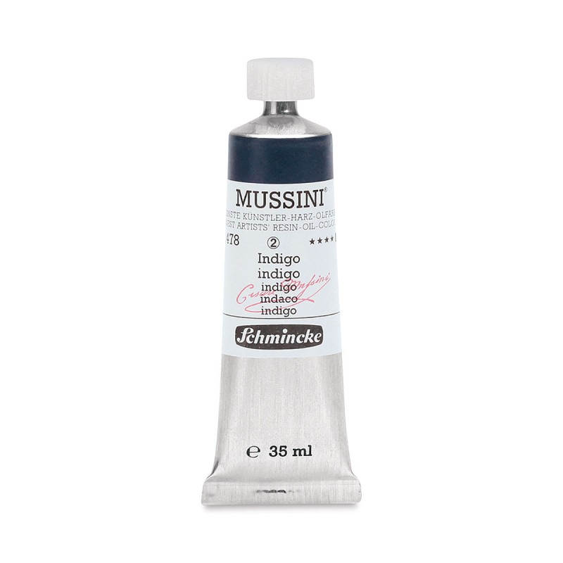 Schmincke : Mussini Yağlı Boya : 35 ml : Indigo