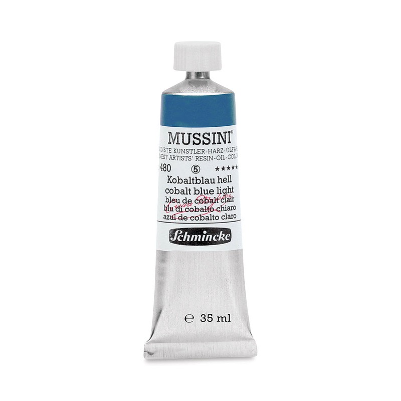 Schmincke : Mussini Yağlı Boya : 35 ml : Cobalt Blue Light
