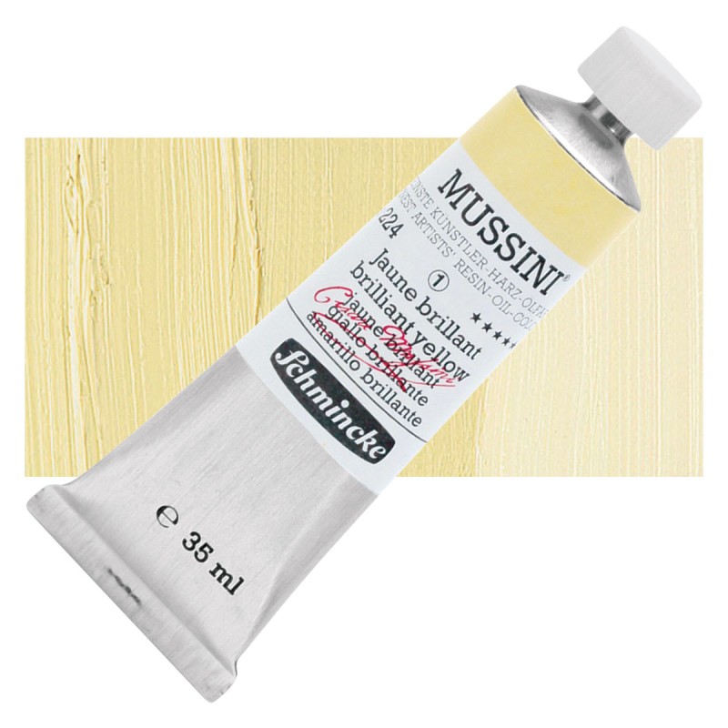 Schmincke : Mussini Yağlı Boya : 35 ml : Brilliant Yellow