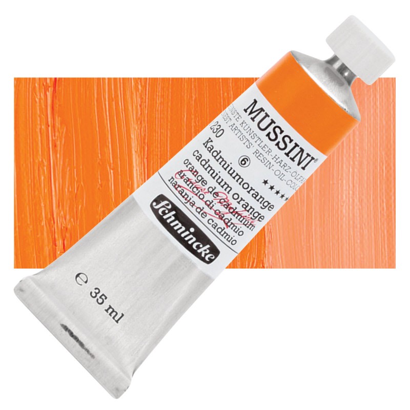 Schmincke : Mussini Yağlı Boya : 35 ml : Cadmium Orange