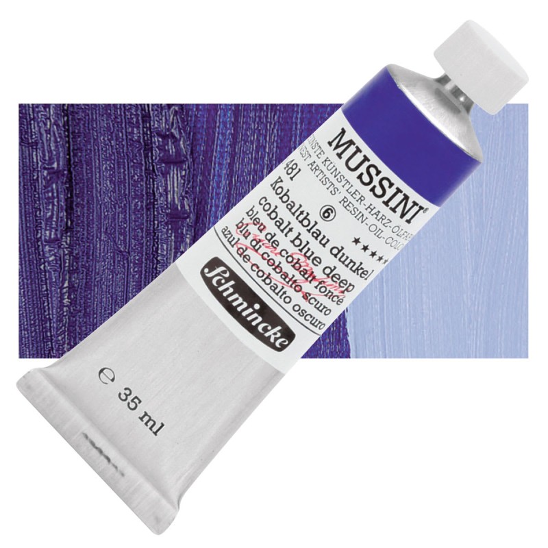 Schmincke : Mussini Yağlı Boya : 35 ml : Cobalt Blue Deep