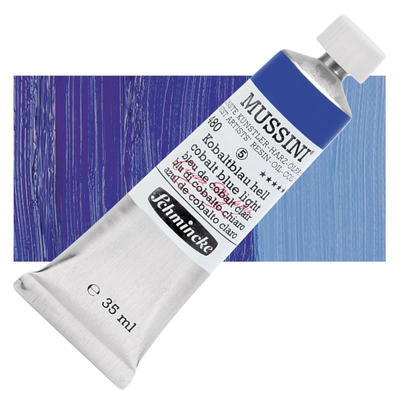 Schmincke : Mussini Yağlı Boya : 35 ml : Cobalt Blue Light