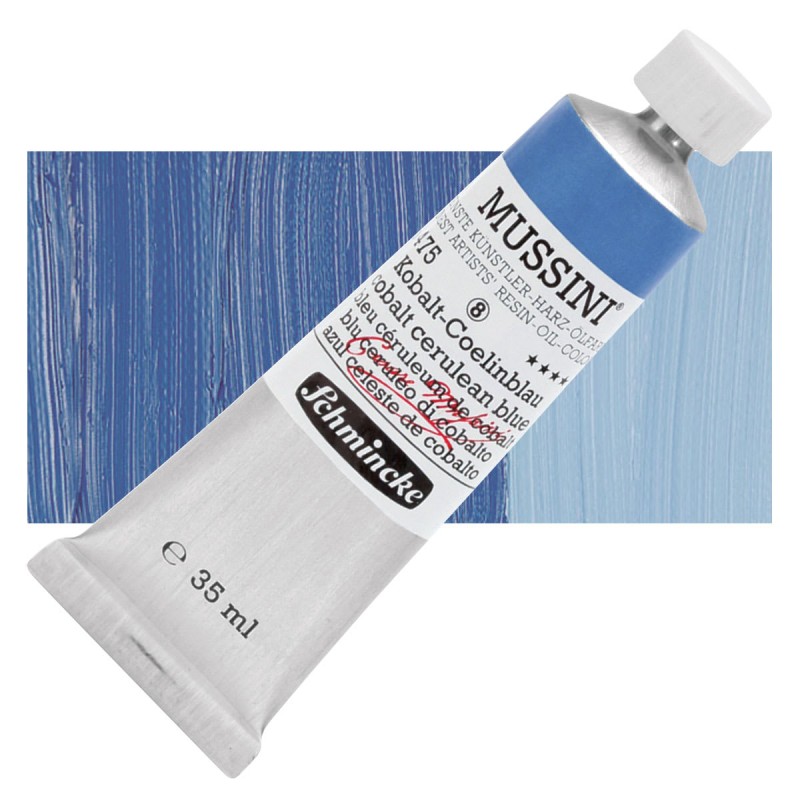 Schmincke : Mussini Yağlı Boya : 35 ml : Cobalt Cerulean Blue