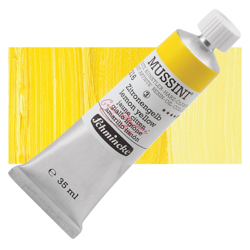 Schmincke : Mussini Yağlı Boya : 35 ml : Lemon Yellow