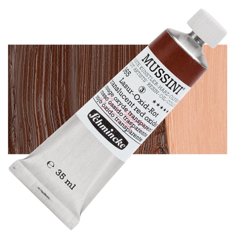 Schmincke : Mussini Yağlı Boya : 35 ml : Translucent Red Oxide