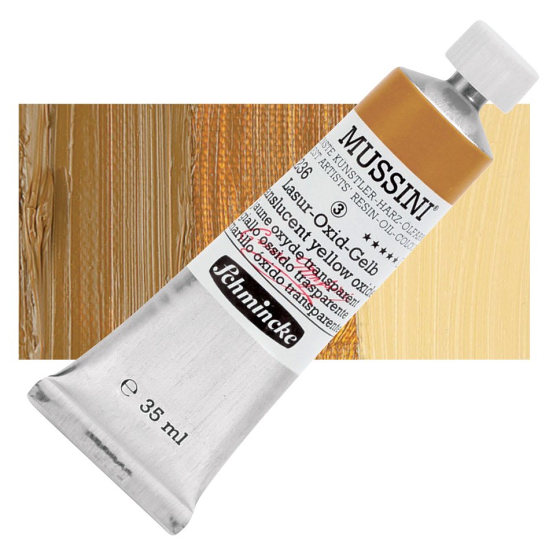 Schmincke : Mussini Yağlı Boya : 35 ml : Translucent Yellow Oxide