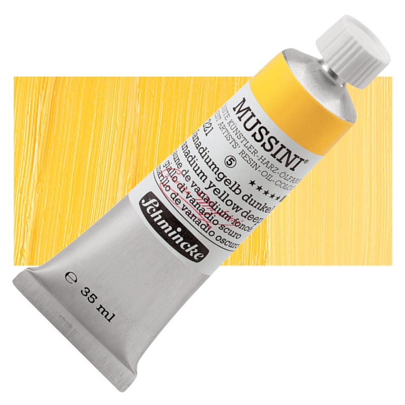 Schmincke : Mussini Yağlı Boya : 35 ml : Vanadium Yellow Deep