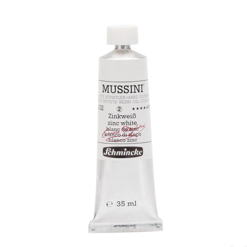 Schmincke : Mussini Yağlı Boya : 35 ml : Zinc White