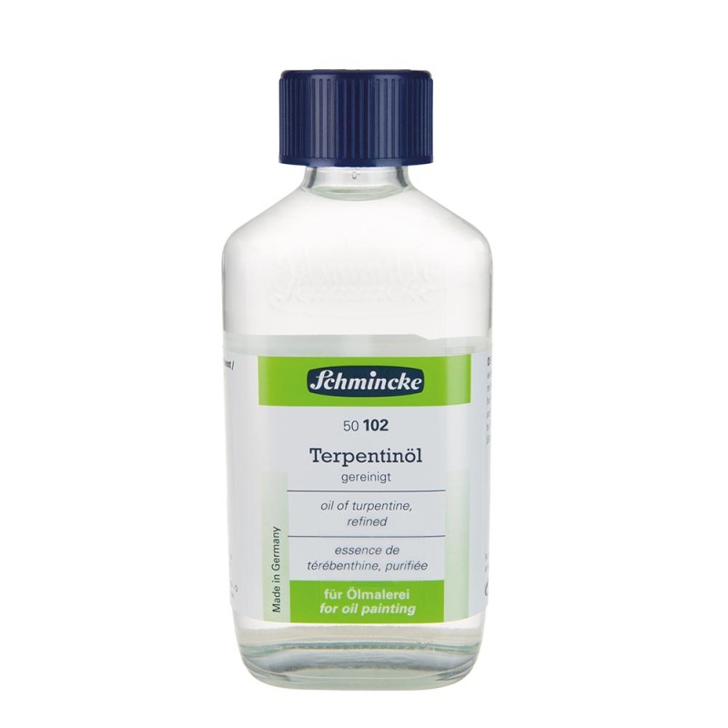 Schmincke : Oil Of Turpentine : Rafine Terebentin Yağı