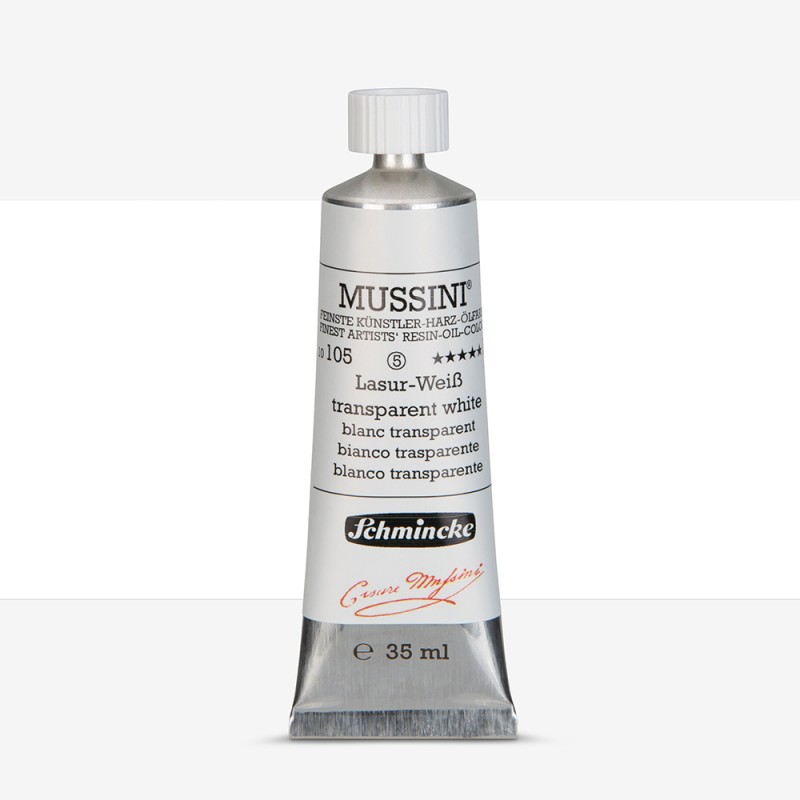 Schmincke : Mussini Yağlı Boya : 35 ml : Translucent White