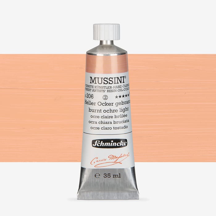 Schmincke : Mussini Yağlı Boya : 35ml : Burnt Ochre Light