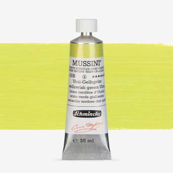 Schmincke : Mussini Yağlı Boya : 35 ml : Yellowish Green Ural