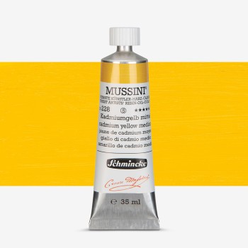 Schmincke : Mussini Yağlı Boya : 35 ml : Cadmium Yellow 2 Middle