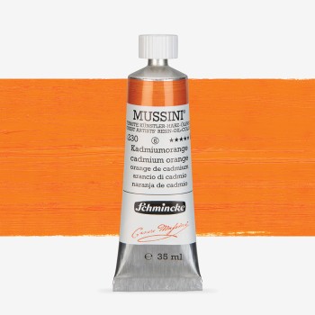 Schmincke : Mussini Yağlı Boya : 35 ml : Cadmium Orange