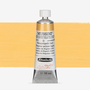 Schmincke : Mussini Yağlı Boya : 35 ml : Naples Yellow Light