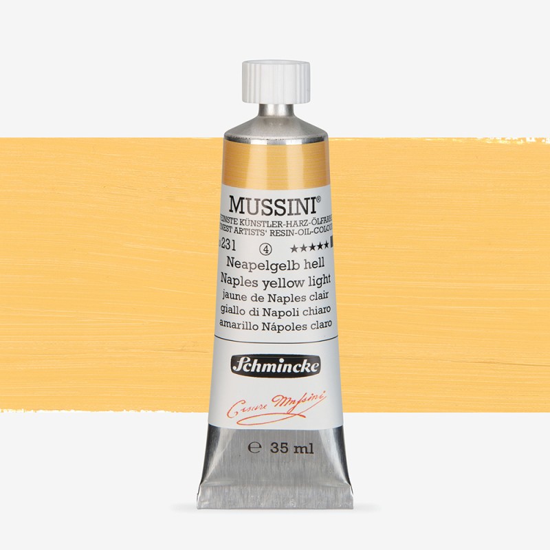 Schmincke : Mussini Yağlı Boya : 35 ml : Naples Yellow Light