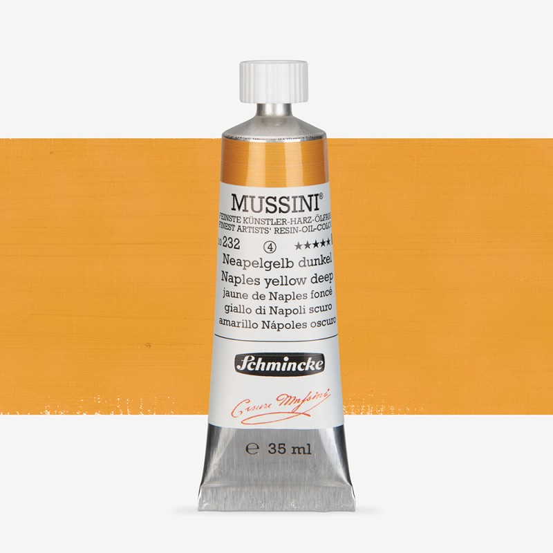 Schmincke : Mussini Yağlı Boya : 35 ml : Naples Yellow Deep